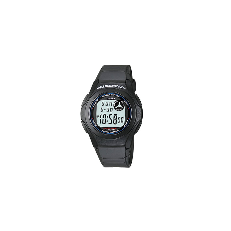 Cinturino orologio nero in gomma resina compatibile con Casio